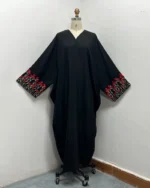 EID Modest Islamic Clothing Embroidery Fashion Floral Abaya Girl Kimono Muslim Women Open Dubai Abaya - Image 6