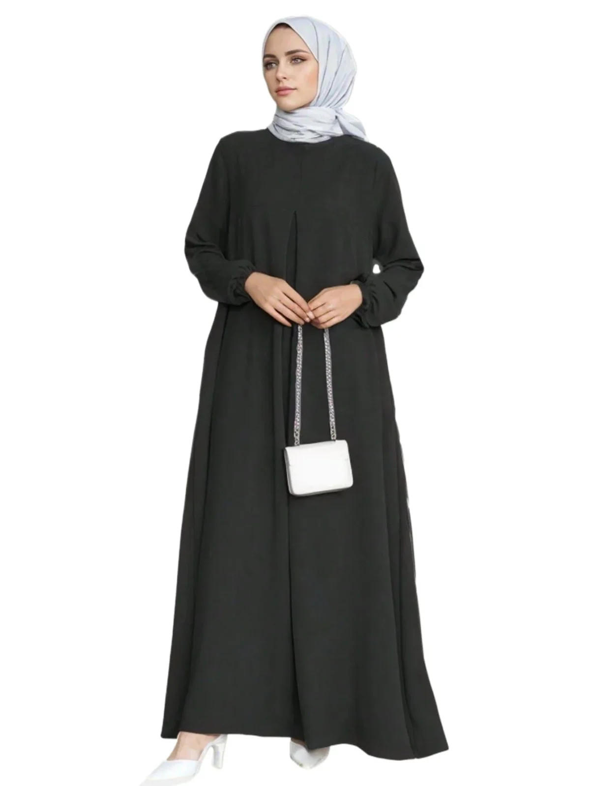 Abaya Women Modest Dress Muslim Vestidos Abayas Dubai Saudi Robe Long Dresses Arabic Morocco A Line Jalabiya Eid Ramadan Kaftan - Image 6