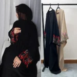 EID Modest Islamic Clothing Embroidery Fashion Floral Abaya Girl Kimono Muslim Women Open Dubai Abaya