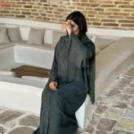Eid Women Front Open Cardigan Burqa Dubai Kimono Robe Button Abayas Jalabiya Muslim Dress Ramadan Kaftan Islam Clothing Arab New - Image 3