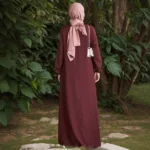 Abaya Women Modest Dress Muslim Vestidos Abayas Dubai Saudi Robe Long Dresses Arabic Morocco A Line Jalabiya Eid Ramadan Kaftan - Image 3